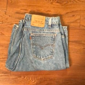 Levi’s 560 34W Mens Blue Jeans Short